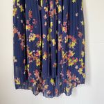 Xhilaration Xhiliration dress size medium pleated floral print high low hem scoop neck Photo 8