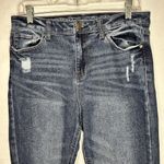 Vanilla Star Jeans VANILLA STAR High Rise Skinny Jeans Stretch Distressed Ankle Crop Sz 11 (30x26) Photo 1