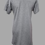 potter's pot gray floral applique t-shirt dress size small Photo 4