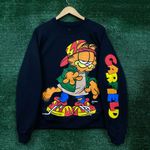 Nickelodeon Nickelodoen's Garfield Crewneck Sweater Size Medium Photo 0