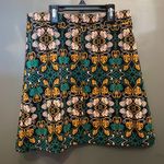 H&M Fun Art Nouveau print mini skirt XS Photo 1
