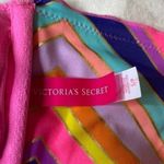 Victoria's Secret  pink strapless chevron bikini swim top Size Small Photo 3