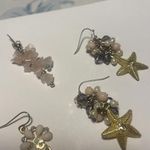 Lot Of 5 Costume Earrings Pierced Dangle Drop Photo 3