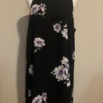 Lila Rose Floral Layered Shift Dress Black Size 12 Photo 0
