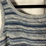 Ralph Lauren Lauren  Striped Knit Tank Top Size L Cotton Linen Blend‎ Photo 9