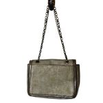 Sondra Roberts Leather Metallic Convertible Crossbody Purse Bag Photo 3