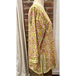 Gretchen Scott Women’s  Designs Boho Cotton Tunic Blouse Resortwear Vacat… Photo 2