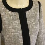 LK Bennett #5 Women's Sz: 2 L. K. Bennett Allina Black And White Blazer Photo 5