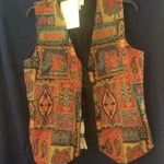 Brand new beaded and embroidered vest medium Photo 0