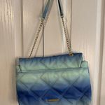 Betsey Johnson  Ciara quilted blue gradient shoulder bag Photo 4
