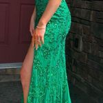 Primavera Couture Primavera 3754 emerald green prom dress Photo 0