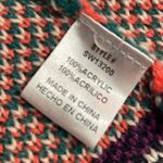 Pink Owl Long open cardigan kissing reindeer tribal coral teal purple black Christmas Photo 6