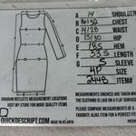 Newport News Easy Style Sheath Dress Womens 4P Orange Y2K VTG Party Office Work Photo 2