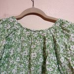 Rails  Mariah Blouse Top Green Texture Floral Photo 7