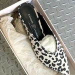 Chinese Laundry  pollie animal print white kitten heel Mules boho coquette fall Photo 1