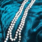 Altar'd State White Beaded Necklace  Photo 0