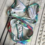 Ralph Lauren  • two piece tie dye stripe bikini swimsuit Photo 8