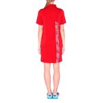 Adidas Dress by Danielle Cathari Red Mock Neck Mini Tech Dress Women’s Size XXS Photo 3