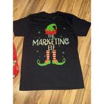 Dr. Seuss Grinch Christmas Pajamas Men's Large The Marketing Elf T-shirt‎ Photo 2