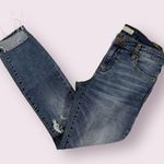 BP from Nordstrom Medium Wash Distressed Skinny Jeans Photo 1