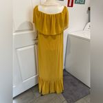 Maxi Dress After‎ Market brand Yellow Size M Photo 2
