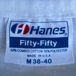 Hanes Vintage 80s Colorado Hang Gliding Telluride Festival Graphic White T-shirt Photo 3