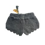 Surf Gypsy NWT  Crochet Shorts Small Black Festival Beachy Cottage Poolside Photo 2
