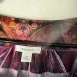 Dress Barn Blouse Y2k Medium Sheer Floral Embellished Shirt Top Fairy Whimsigoth Photo 5