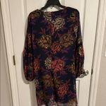 Versona Women’s Floral Long Sleeve Dress Size 4 Photo 3