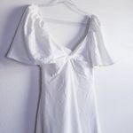 Baltic Born  Indie Back Tie Dress White Midi New Without Tags Photo 3