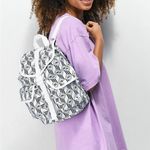 Adidas Black and White Geometric mini Backpack Photo 1