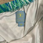 CeCe  Vacation Off The Shoulder Maxi Slits Palm Tree Beach Women Dress Size 6 Photo 9