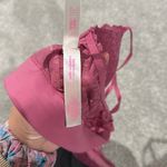 PINK - Victoria's Secret Victorias Secret PINK floral lace lightly lined wireless bra size small Photo 2
