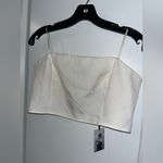 Sincerely Jules Strapless Ivory Bustier Corset CropTop Western Coastal Cowgirl L White Size L Photo 6