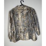 Chico's NWT Vtg Goldie Jacquard Jacket Sz 3/XL Artsy Tapestry Boho Art to Wear Photo 3