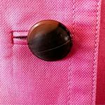 Talbots Linen Blend Blazer Barbie Pink Trapeze Style Women’s Size 10P Spring Photo 4