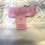 Lilly Pulitzer Charleston Eyelet Tate Skirt Scalloped Edge Lined White Size 00 Photo 8