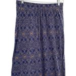 Eddie Bauer  Women’s Tribal Print Cotton Pull On Maxi Skirt Photo 5