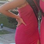 Amazon Pink Bodycon Dress Photo 0