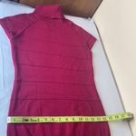 Heart N Crush Knit Mock Neck Mini Dress Size Medium Pink Photo 10