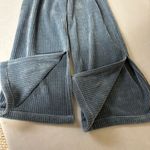 ZARA  Blue Corduroy Slim Flare Pants Size 2/34 NEW Boho Hipster Photo 12