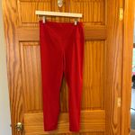 90 Degrees by Reflex 90 Degree by Reflex Size Medium High-Waisted Red Leggings Photo 4