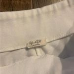 Brandy Melville John Galt white terry cloth sweatpants size small one size Photo 2