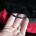 Victoria's Secret Collection Robe Medium Black Velvet Embroidered Floral Satin M Photo 8