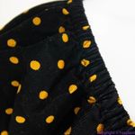 Madewell NEW Corduroy Puff-Sleeve Wrap Top in Oval Dot, S Photo 8