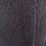 Habitat  Wine Deep Purple Sherpa Statement Button Up Vest Size S Photo 3