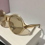 CELINE Sunglasses Size 58mm 135mm 21mm Light Caramel Honey Brown Brand New Photo 1