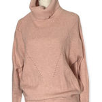 Philosophy  SZ M pink oversized turtleneck sweater Photo 0