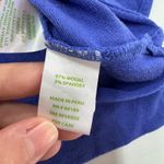 Lilly Pulitzer Hoodie Womens Medium Blue Cassie Popover Pullover Luxletic Photo 5