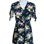 Wishful park NWT Womens  Navy Blue Whimsical Floral Print Shift Dress - Sz S Photo 0